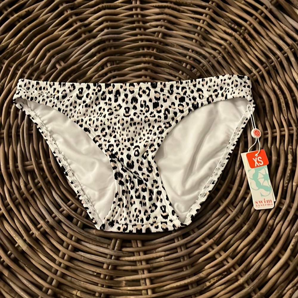 Swim Systems Feline Americana Bikini Bottom,X-Small,NWT